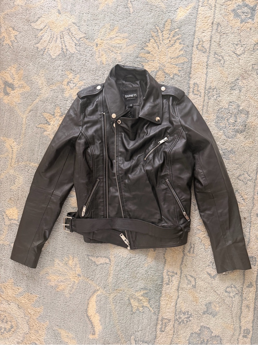 Barney's Leather Moto jacket